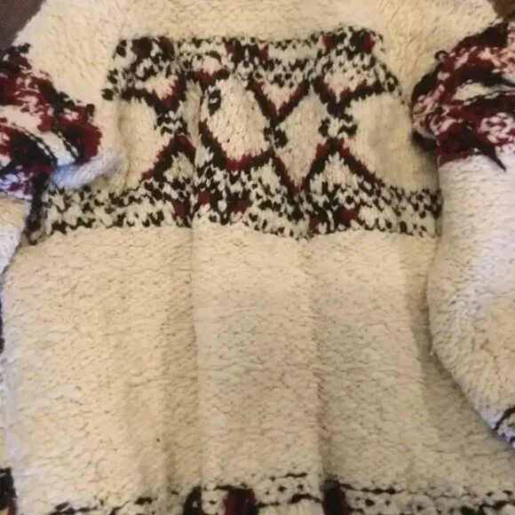 RARE! Isabel Marant pour H&M Native zip-up wool knit cardigan - Picture 2 of 11